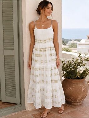 AERIE Tie Dye Maxi Dress